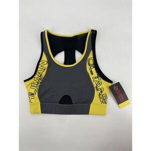 NWT Human Octane Sports Bra Yellow Women's Size Medium